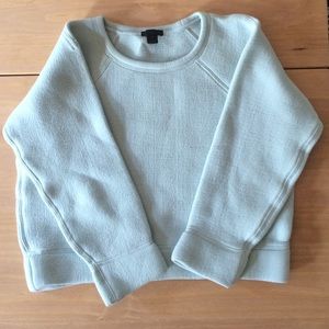 J.Crew cropped sweatshirt